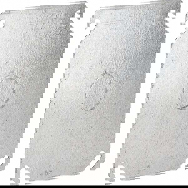 Flat Electrical Box Cover: Steel